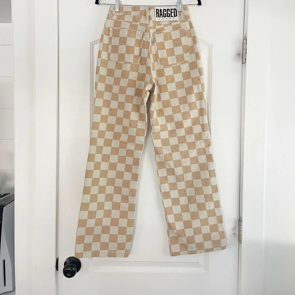 Urban Outfitters Exclusive The Ragged Priest Checkered Jeans - 24 - Picture 6 of 8